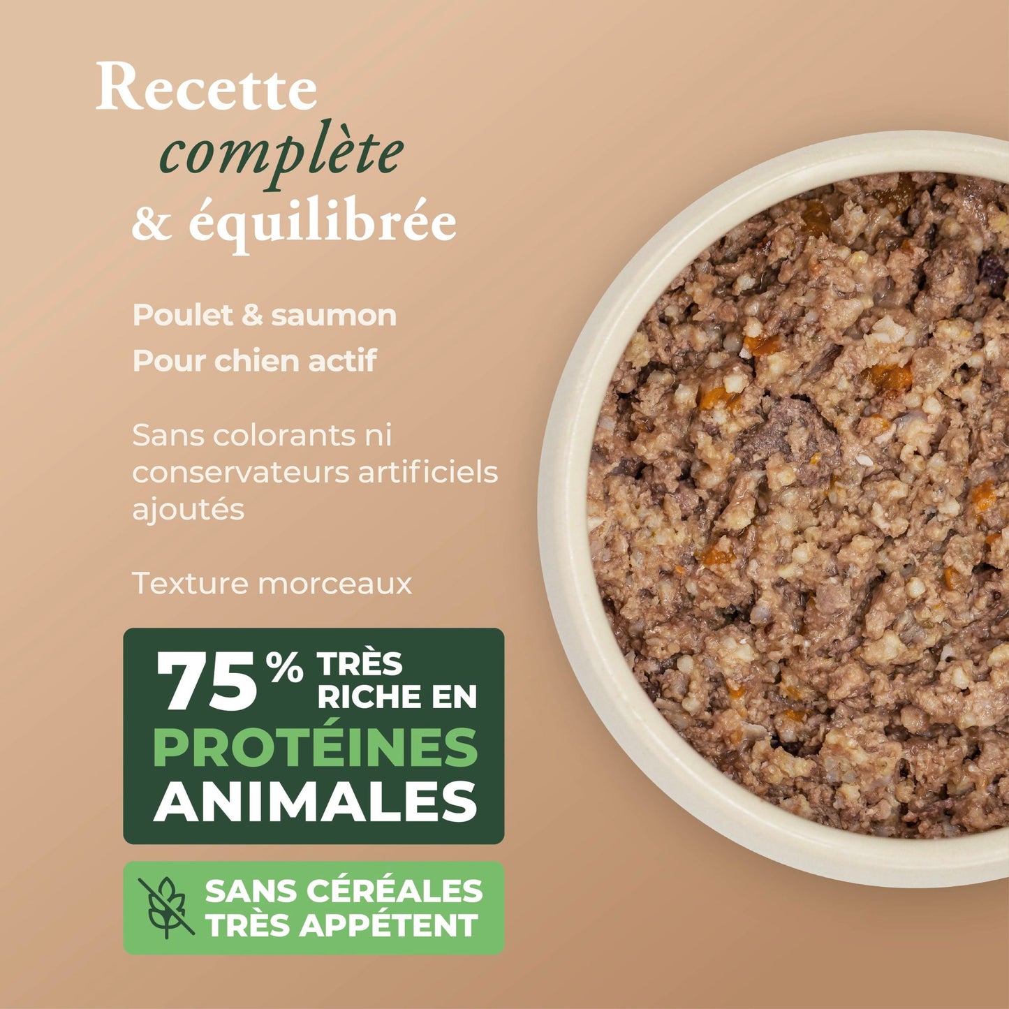 PÂTÉE CHICKEN & SALMON