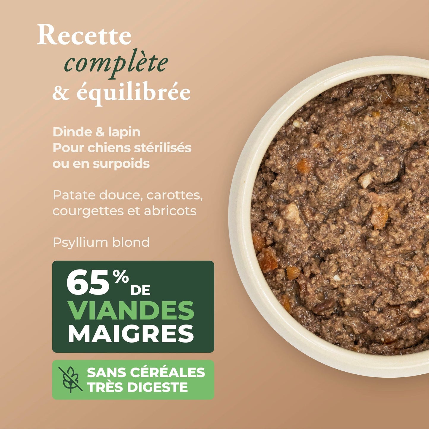 PÂTÉE TURKEY & RABBIT