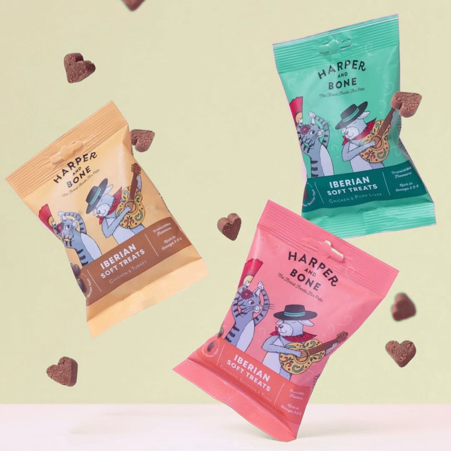 IBERIAN TREATS CHICKEN SALMON & TUNA