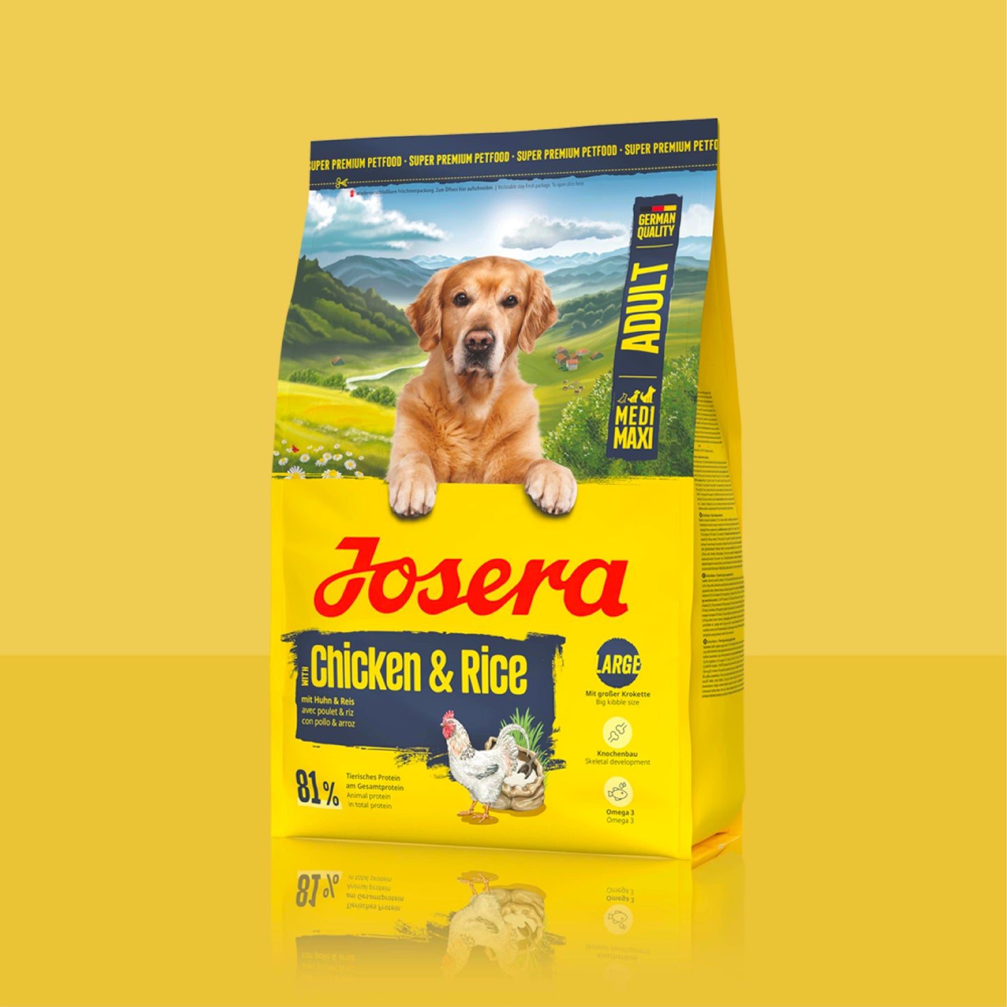 MEDI/MAXI POULET & RIZ (EX-ADULT LARGE BREED)