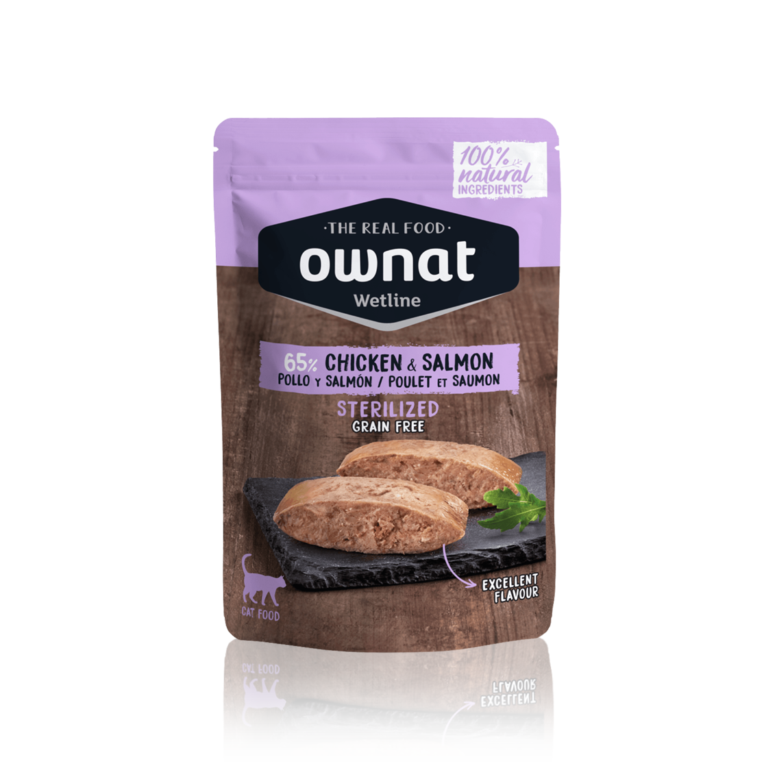 Sachet fraîcheur Sterilized Chicken & Salmon