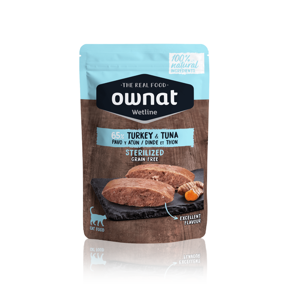 Sachet fraĂźcheur Sterilized Turkey & Tuna