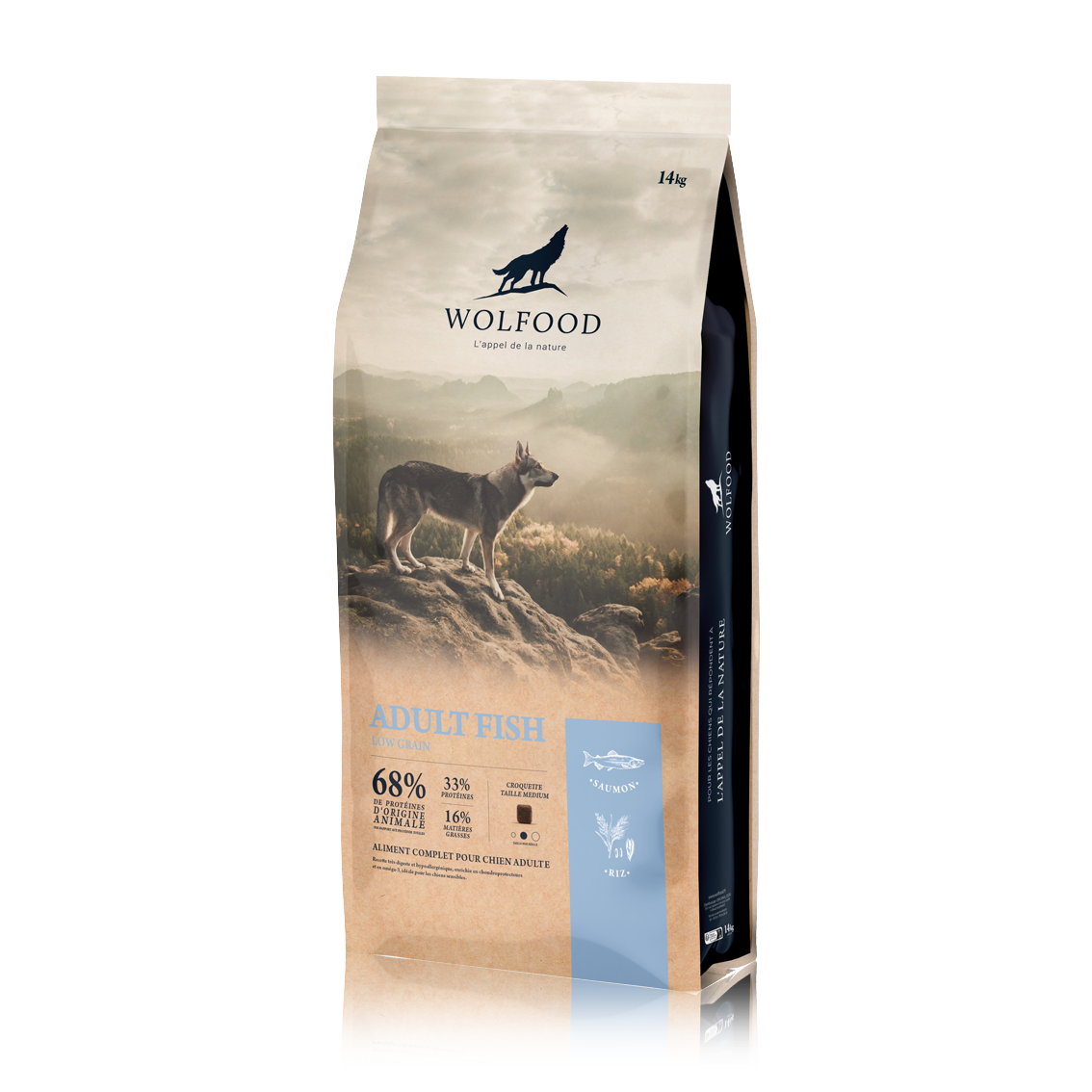 Loyall - Adulte Saumon & Avoine pour Chiens, 13.8 kg main image 0