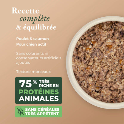 PÂTÉE CHICKEN & SALMON