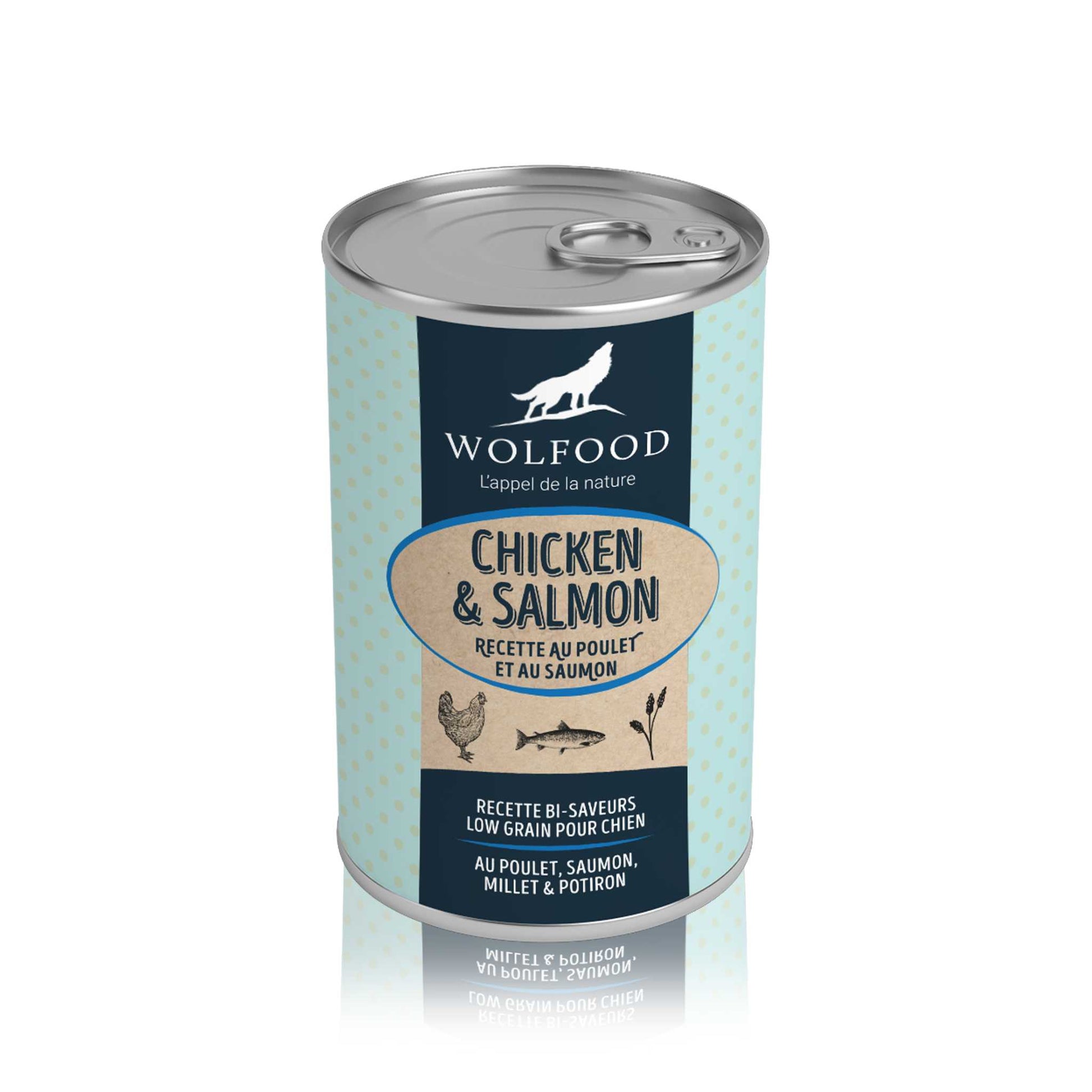 PÂTÉE CHICKEN & SALMON