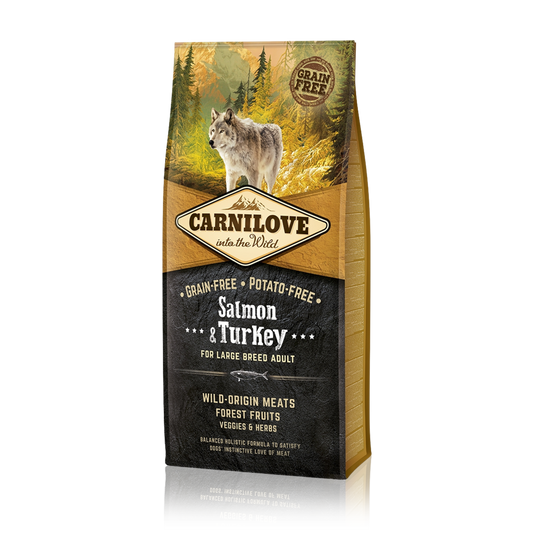 CARNILOVE SALMON & TURKEY LARGE BREED