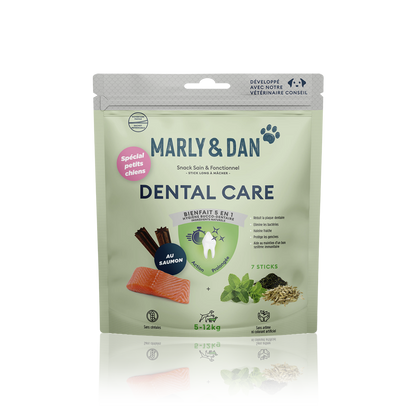 Lot 4 friandises Marly & Dan petit chien + gamelle offerte