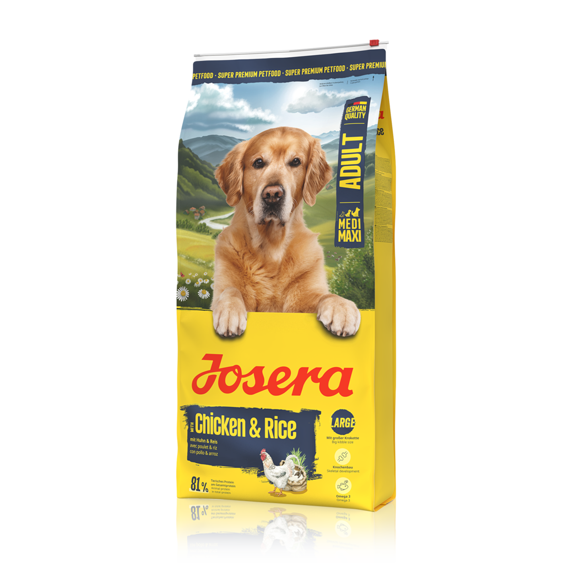 MEDI/MAXI POULET & RIZ (EX-ADULT LARGE BREED)