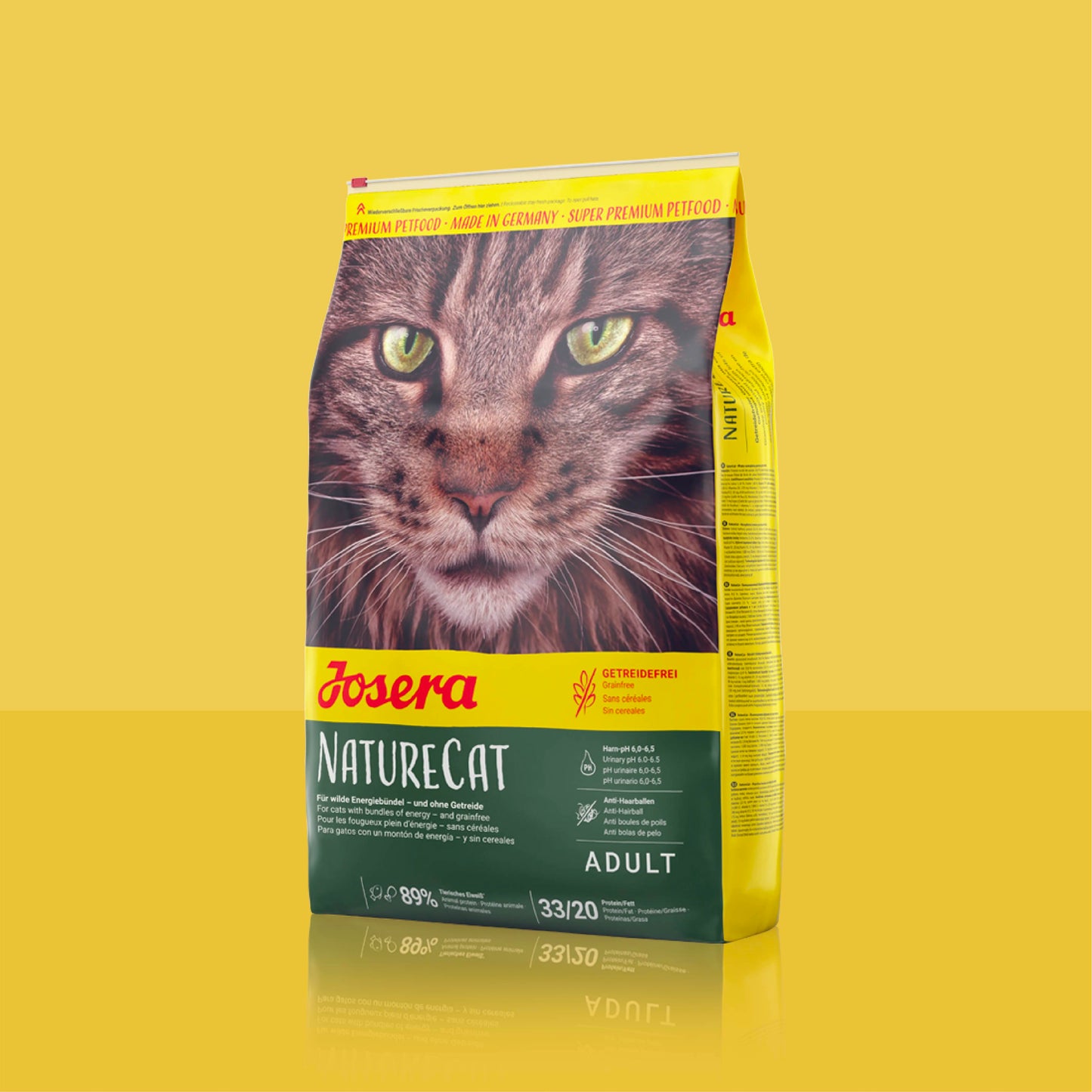 Lot 2 sacs Naturecat 10kg + 1 grotte offerte