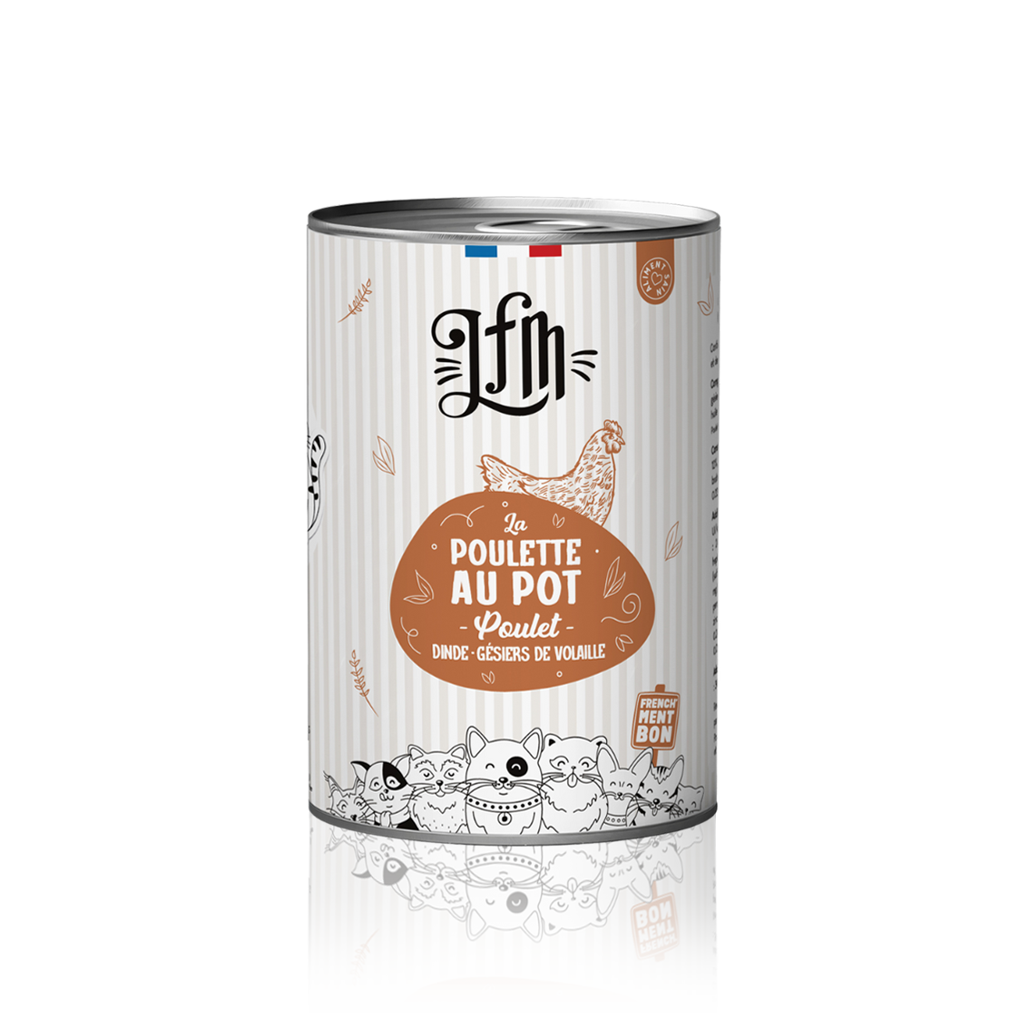 PÂTÉE LA POULETTE AU POT