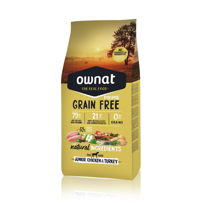 PRIME GRAIN FREE JUNIOR CHICKEN TURKEY