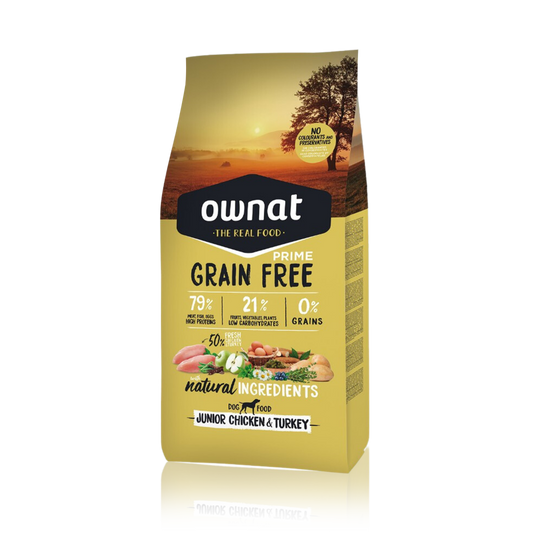 PRIME GRAIN FREE JUNIOR CHICKEN TURKEY