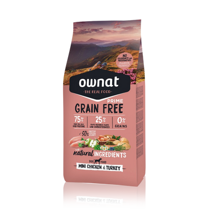 PRIME GRAIN FREE MINI CHICKEN & TURKEY
