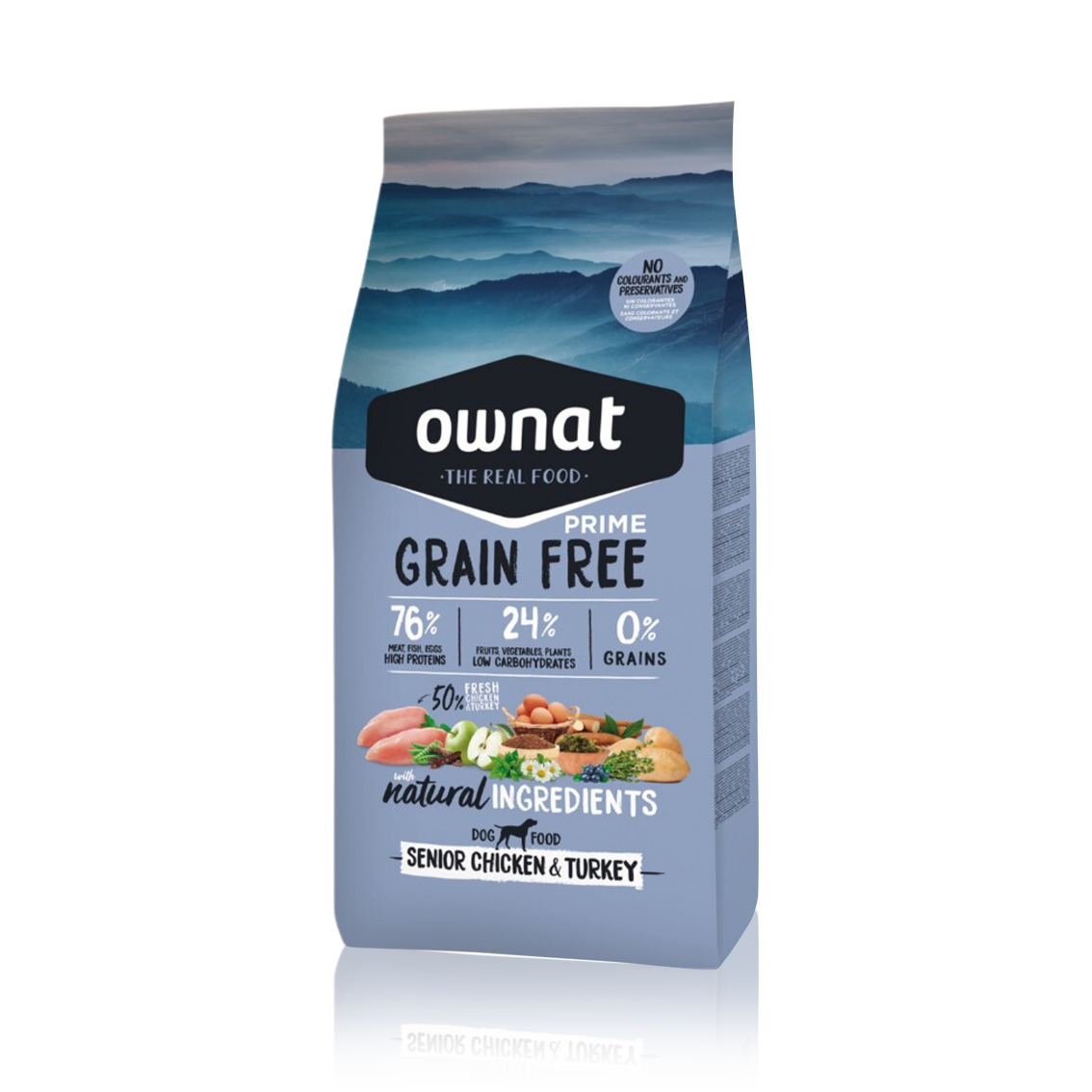 PRIME GRAIN FREE SENIOR CHICKEN & TURKEY