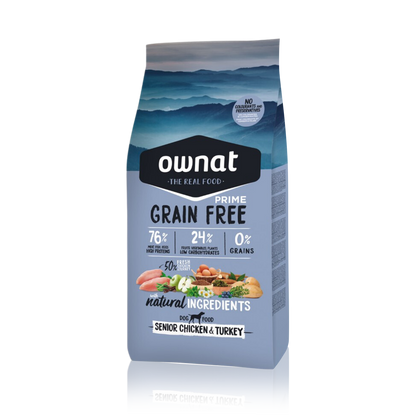 PRIME GRAIN FREE SENIOR CHICKEN & TURKEY