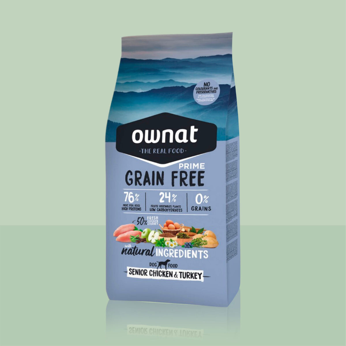 Prime Senior Chicken Turkey 12 kg + calendrier de l'avent OFFERT