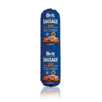 BRIT PREMIUM SAUSAGE SPORT BEEF & FISH