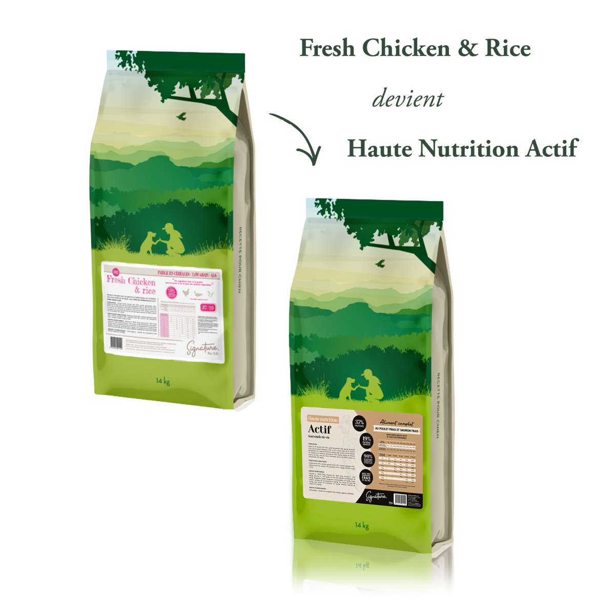 FRESH CHICKEN & RICE (DEVIENT HAUTE NUTRITION ACTIF)