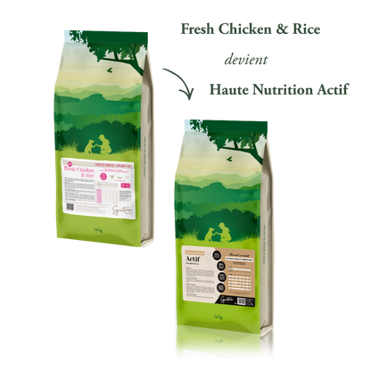 FRESH CHICKEN & RICE (DEVIENT HAUTE NUTRITION ACTIF)