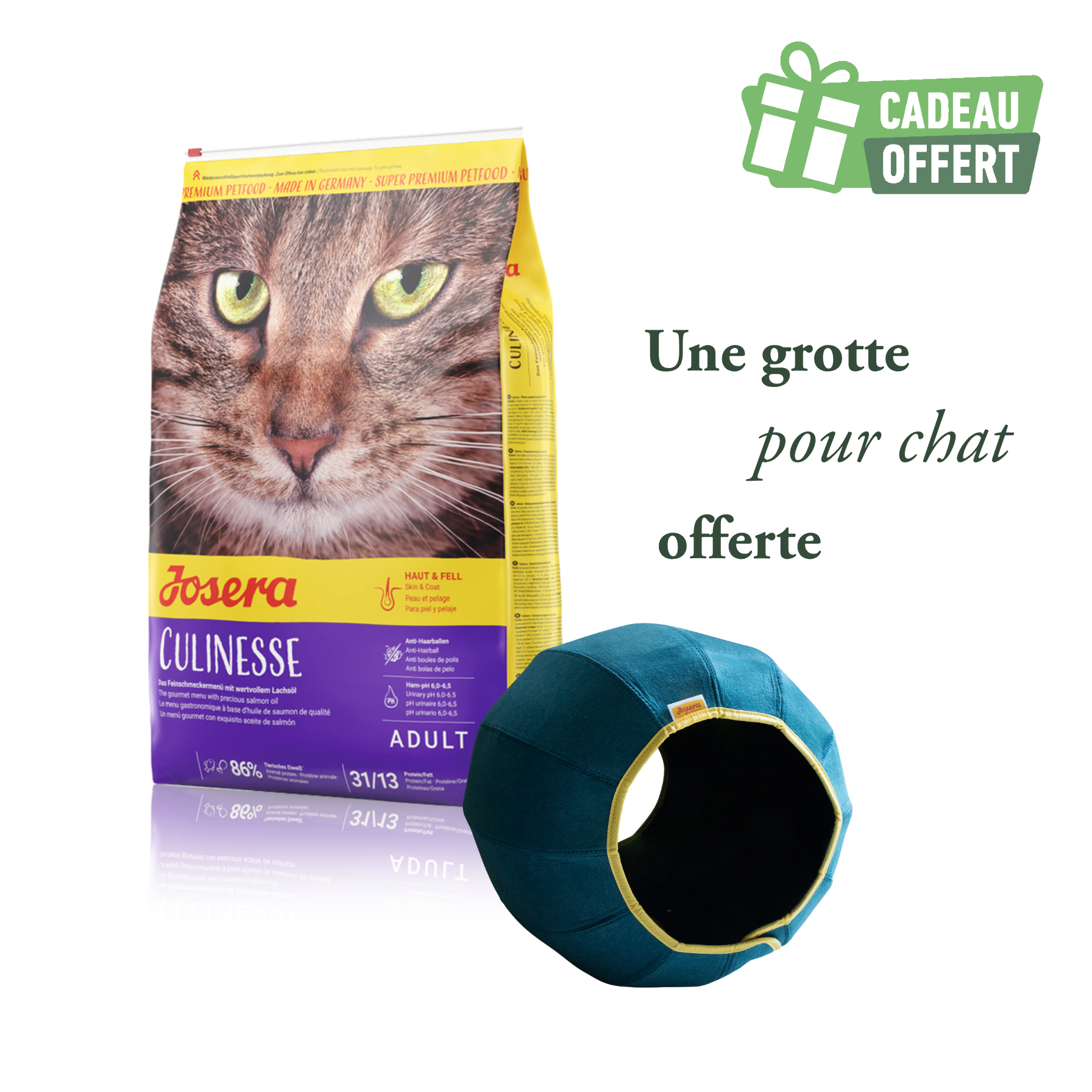 Culiness 10kg + 1 grotte offerte