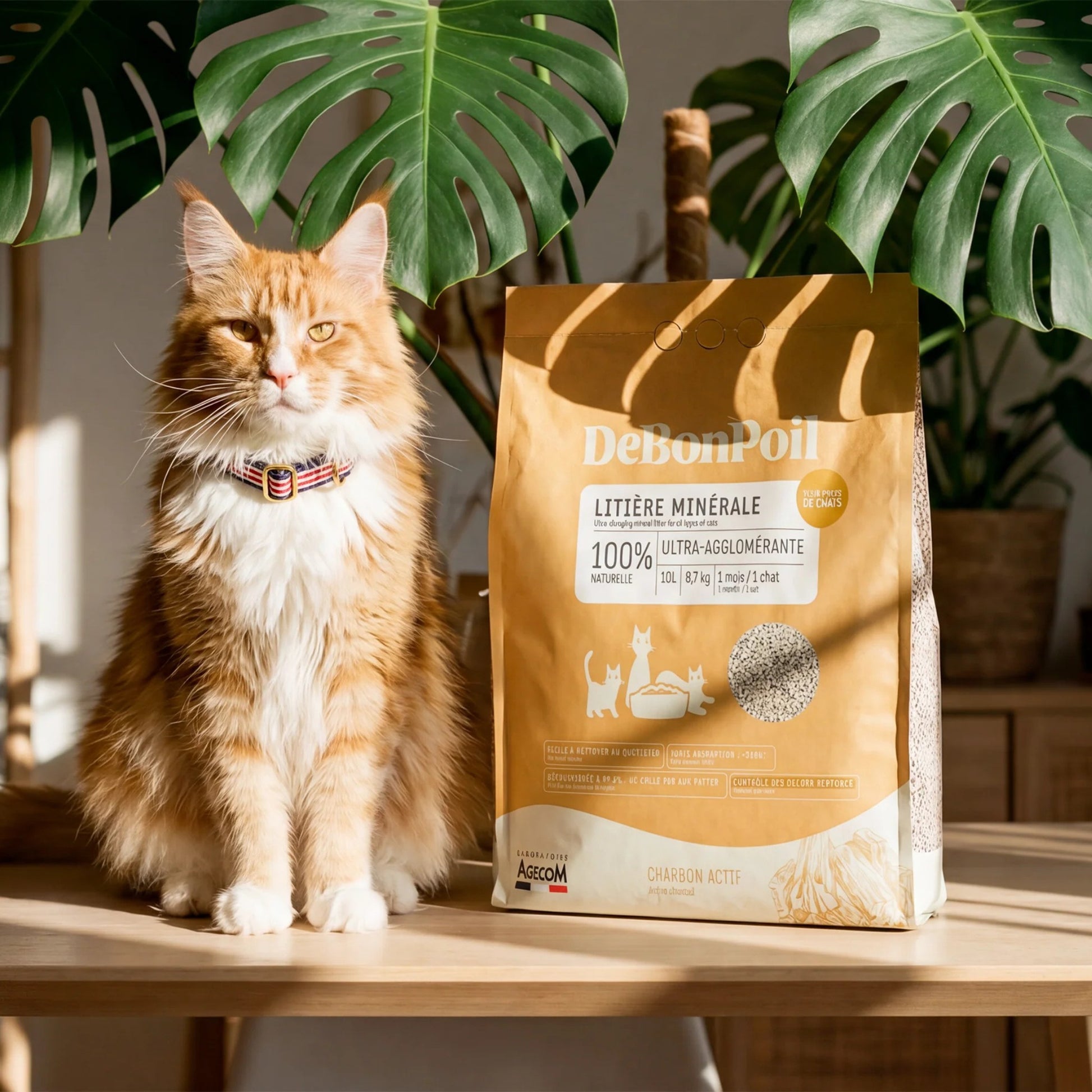 Litière minérale pour tous les chats