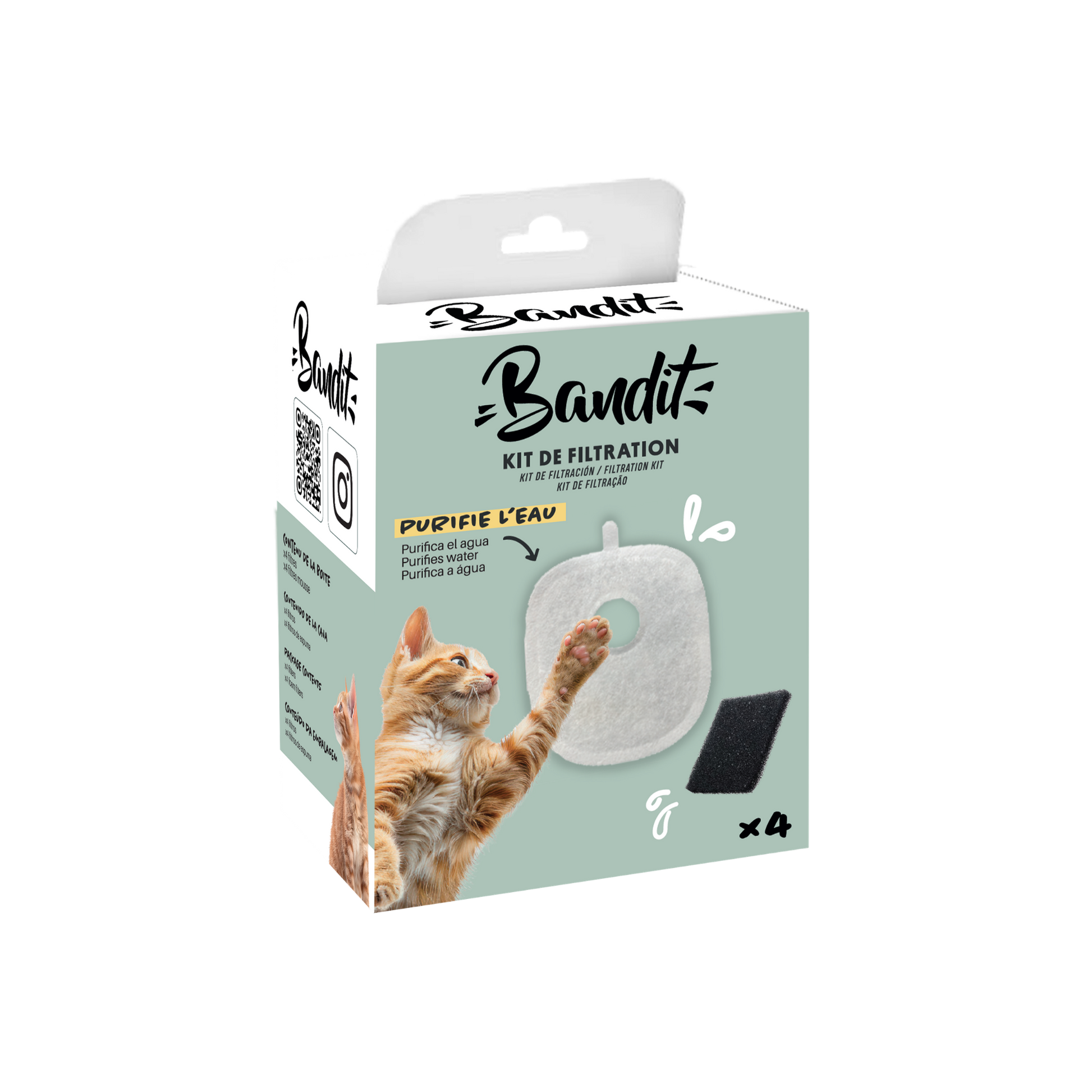Kit de filtration pour fontaine à eau