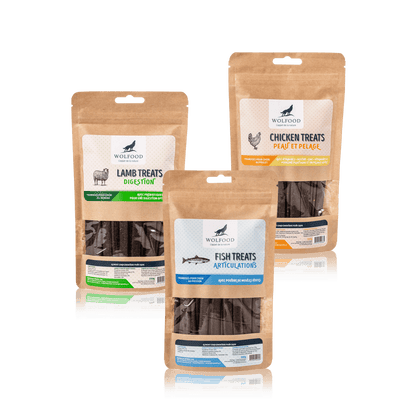 Lot 3 Wolfood Treats