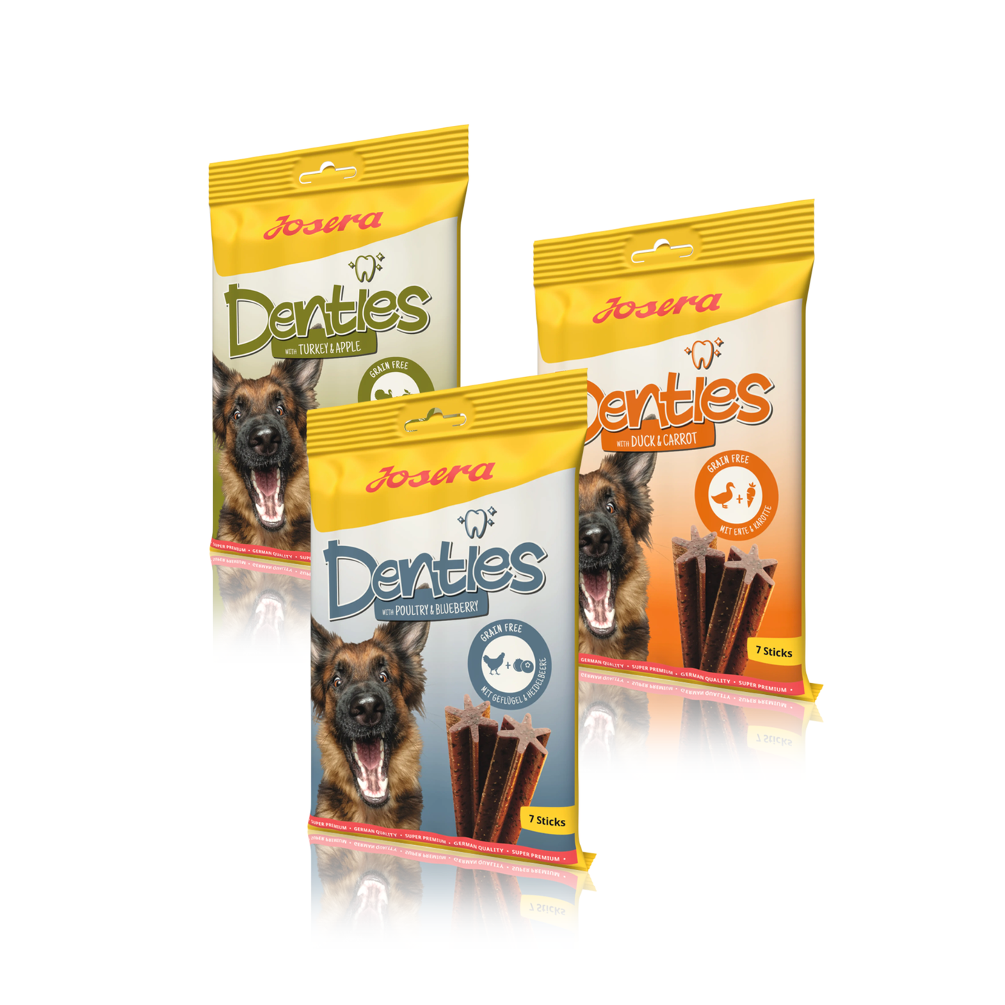 Lot 3 denties Josera