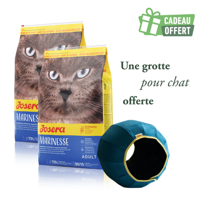 Lot 2 sacs Mariness 10kg + 1 grotte offerte