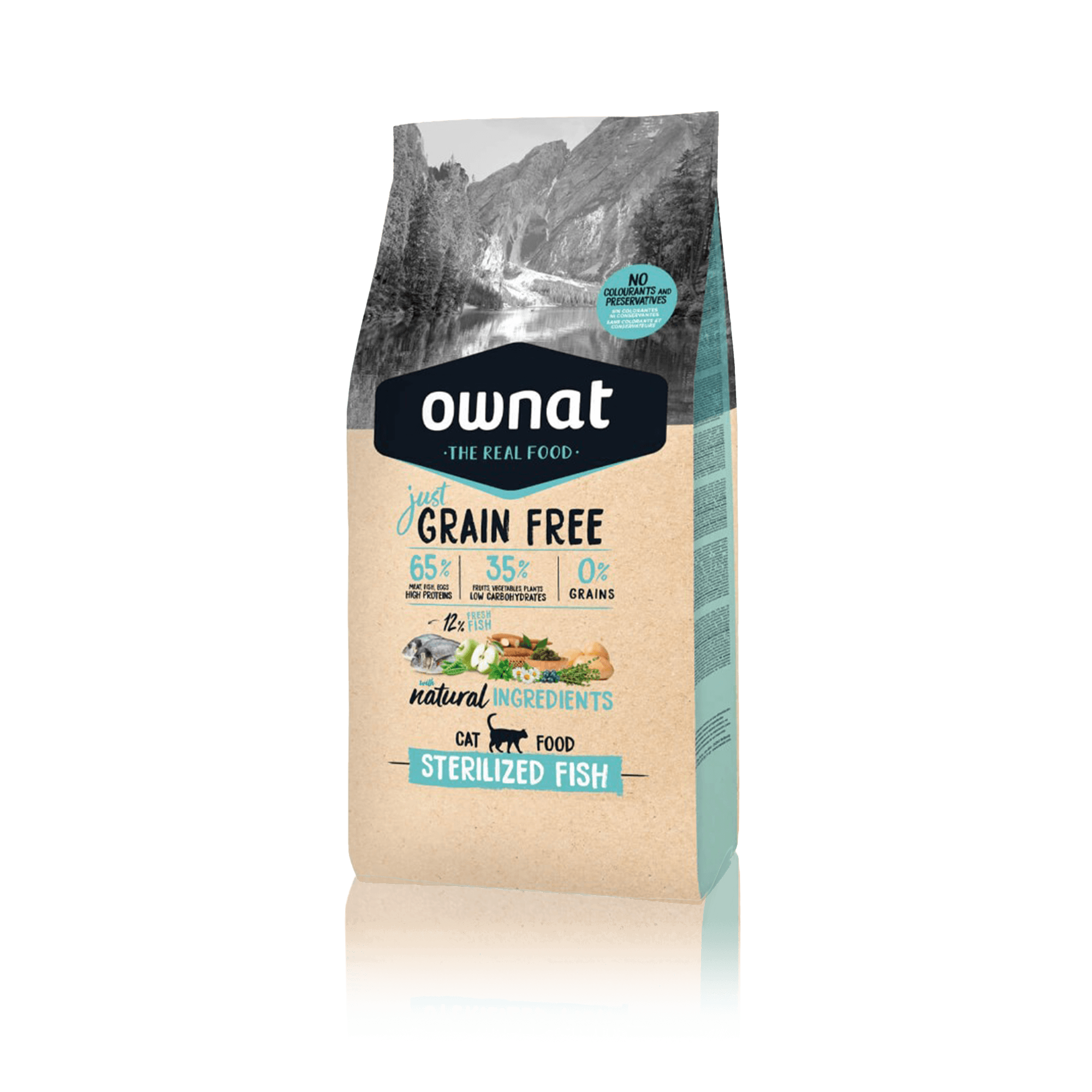 OWNAT JUST Grain Free STERILIZED CAT – Nourrir comme la nature