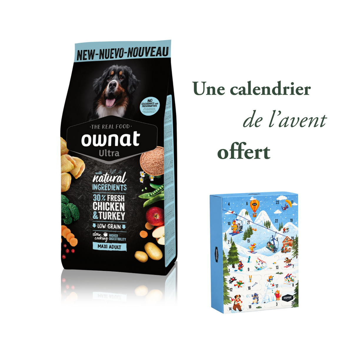 Ultra Maxi Adult 12 kg + calendrier de l'avent offert