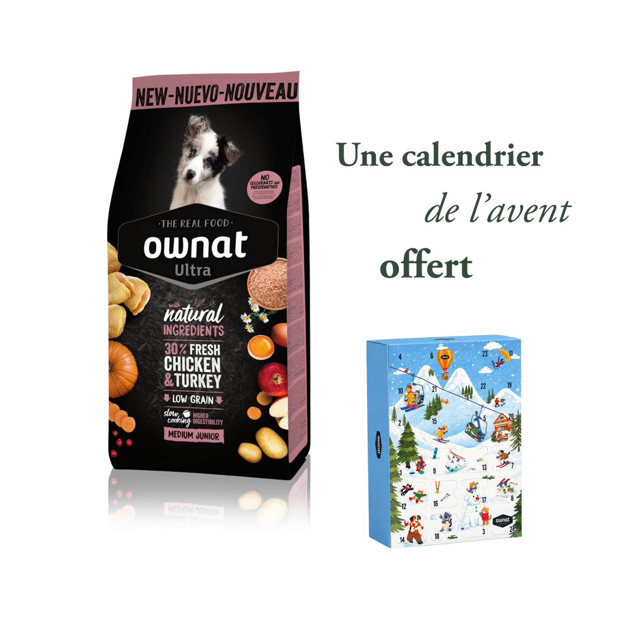 Ultra Medium Junior 12 kg + calendrier de l'avent offert