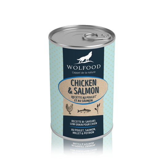 PÂTÉE CHICKEN & SALMON