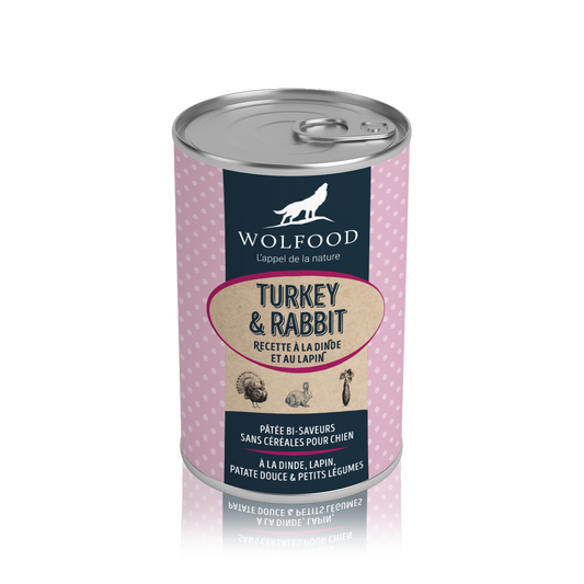 PÂTÉE TURKEY & RABBIT