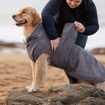 Saugfähiger Mikrofaser-Bademantel