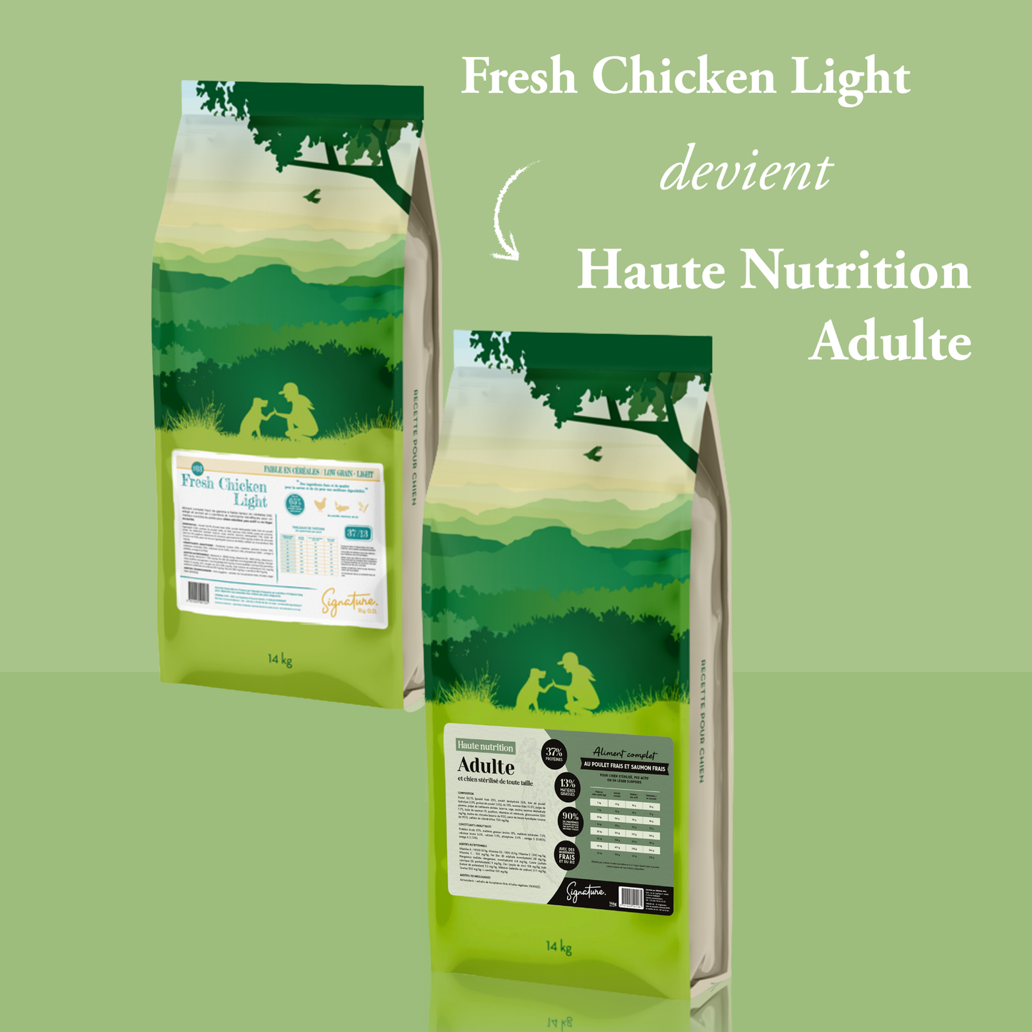 FRESH CHICKEN LIGHT (DEVIENT HAUTE NUTRITION ADULTE)
