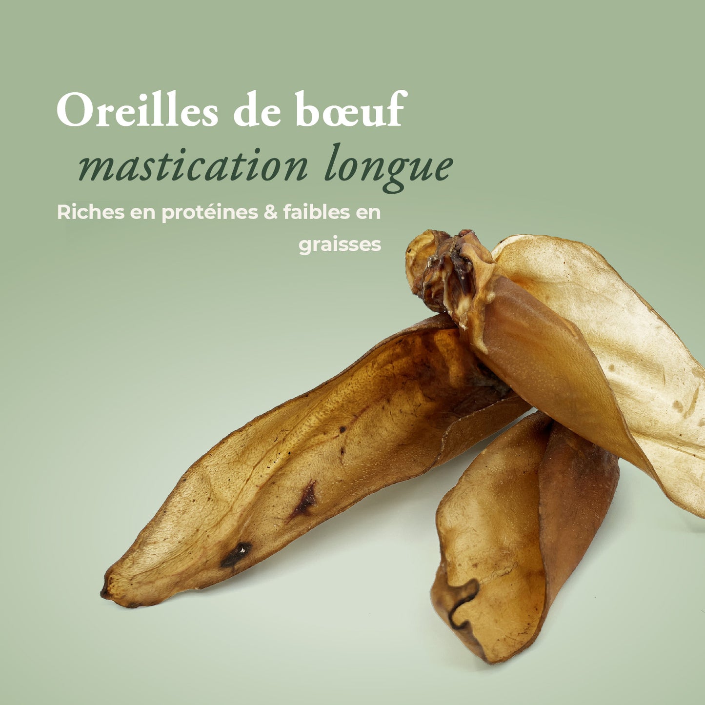 Oreilles de bœuf séchées