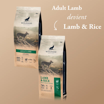 ADULT LAMB (SE CONVIERTE EN CORDERO Y ARROZ)