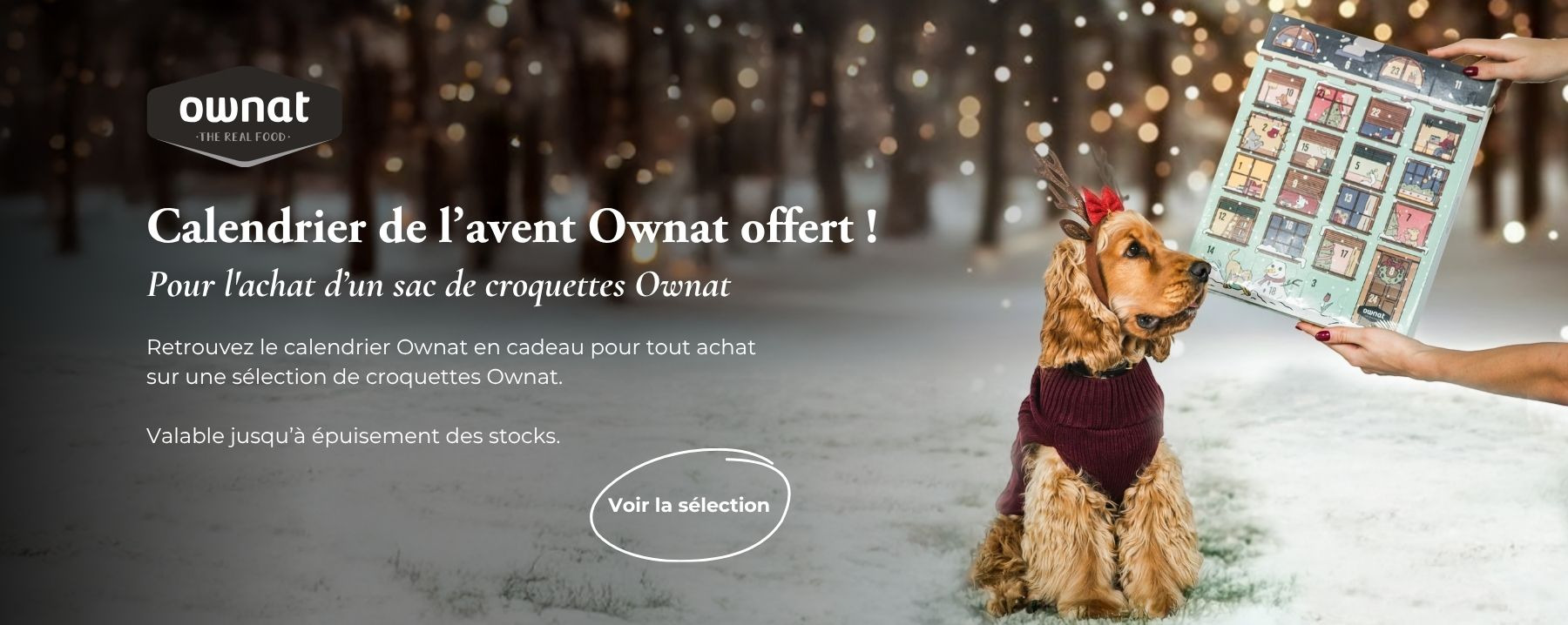 CALENDRIER DE L'AVENT OWNAT OFFERT
