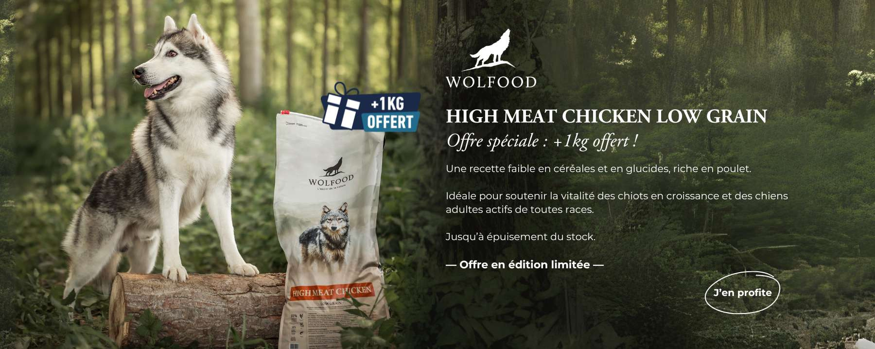 HIGHIGH MEAT CHICKEN 12+1KG OFFERT