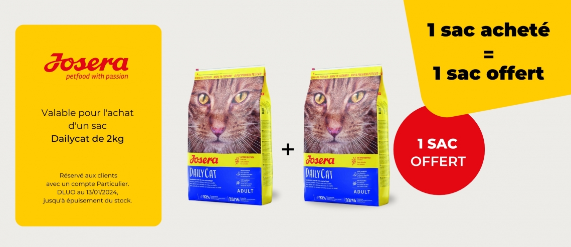 JOSERA DAILYCAT 2KG OFFRE