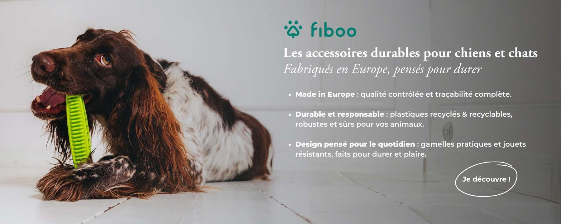 FIBBO ACCESSOIRES POUR CHIENS ET CHATS