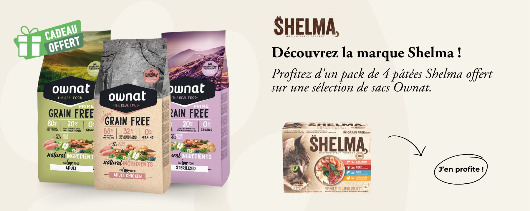 Pack Shelma offert