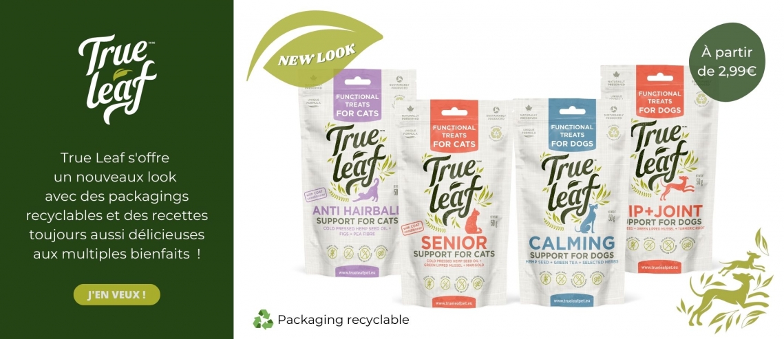 True Leaf nouveaux packagings