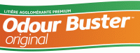 Logo : ODOUR BUSTER / litière agglomérante