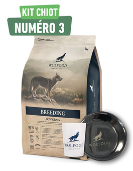 Kit chiot Wolfood
