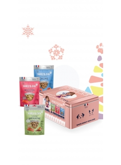 Image COFFRET DE NOEL FRIANDISES CHAT Coffret 120 g avec 3 friandises chat