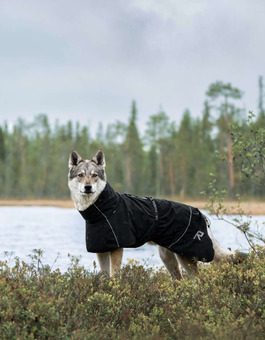 MANTEAU HAYTON X RAINCOAT BLACK (DOG)