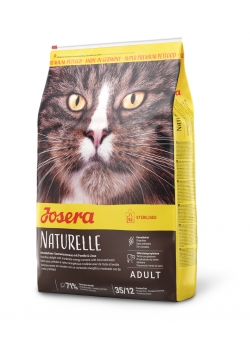 Image NATURELLE STERILISED CAT  sac de 10 kg