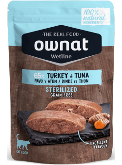 Sterilized Turkey & Tuna sachet fraicheur